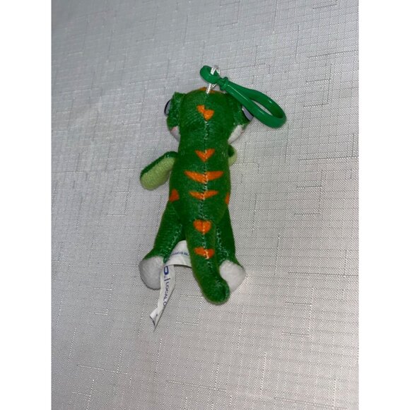 GEICO Gecko Promotional Plush Frog Keychain Clip-On Collectible Insurance Auto - Picture 2 of 9